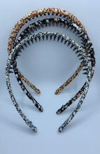 Load image into Gallery viewer, Leopord Comb Cloth Headband
