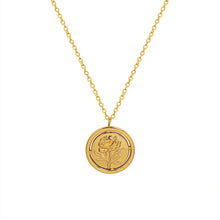 Load image into Gallery viewer, Rose Flower Necklace

