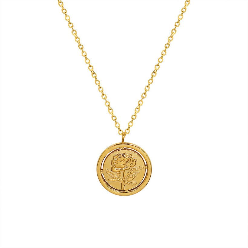 Rose Flower Necklace